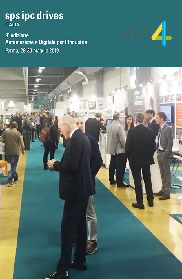 Key__4's tweet image. @spsitalia , #Parma 28-30 maggio. Venite a trovarci al Pad 7, stand A017 per scoprire le nostre soluzioni per l'Industria 4.0

#spsitalia #key4 #industry40 #innovation
