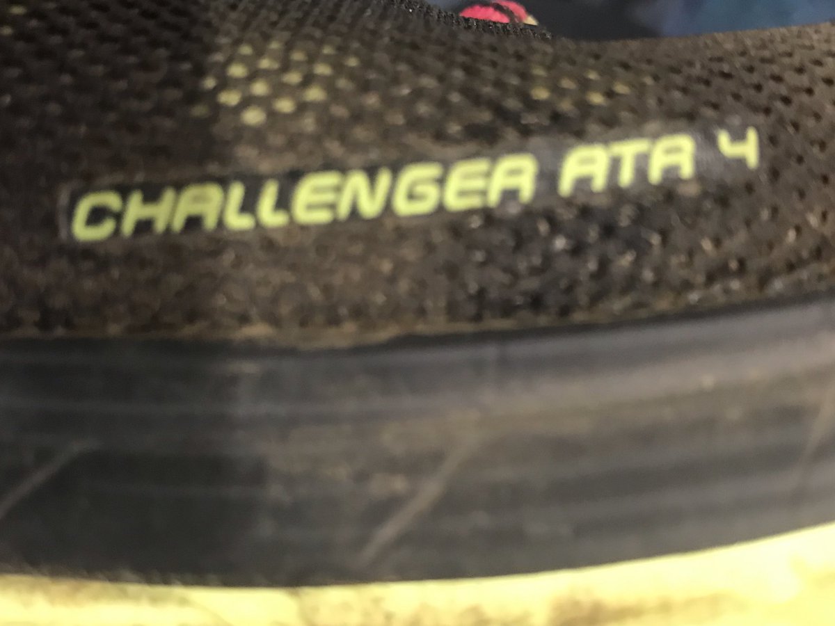 Disappointed that my @HOKAONEONE challenger is falling apart after just 4 months. Training for an Ironman 70.3 in 2 weeks.. #panic #nothappy #running #ironman #ironman70.3 ☹️☹️