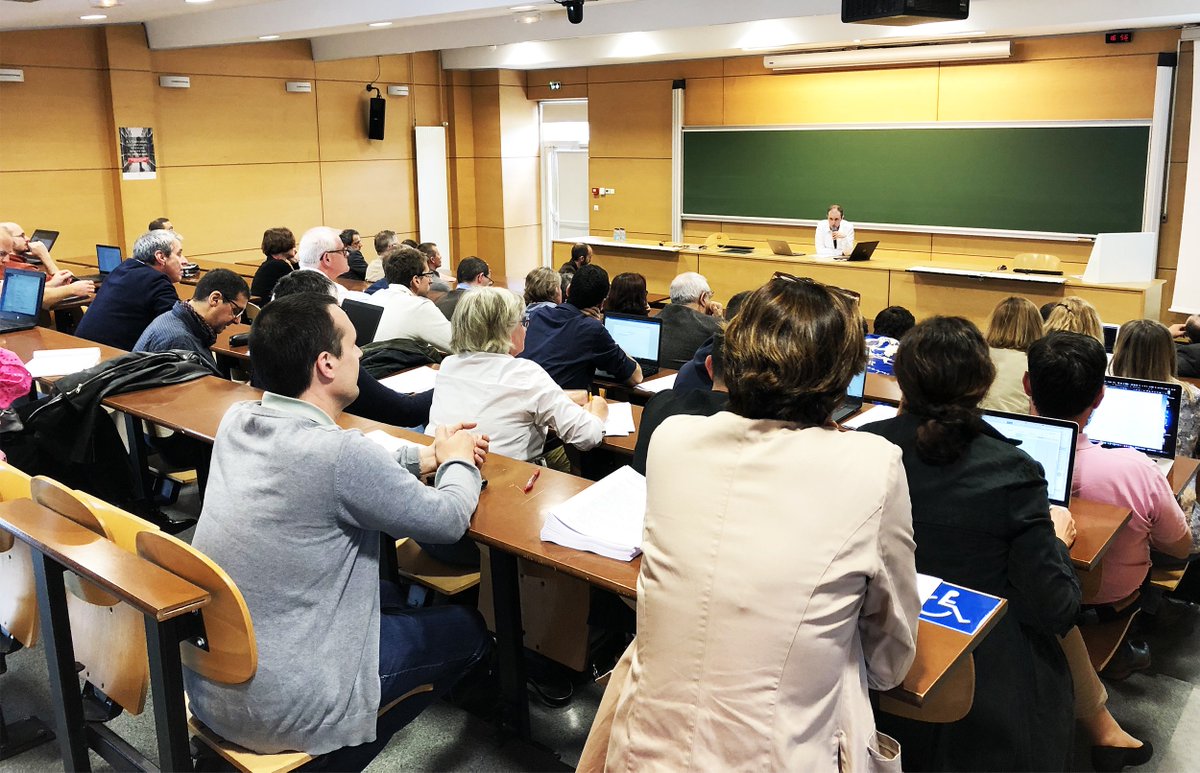UTTroyes's tweet photo. Afin d'expliquer les nouvelles modalités, le 22 mai s'est tenu un séminaire d'informations ouvert aux enseignants du secondaire participant au projet #ECOPARA, sur la réforme du #baccalauréat dans le cadre du projet AMI "Espace d'échanges et de réflexion secondaire/Supérieur". https://t.co/EUOR4ZJG8m
