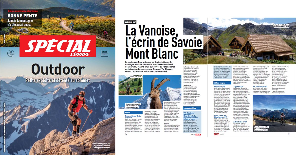 Etape incontournable du Tour de France, Le Parc National de la Vanoise par <a href="/lequipe/">L'Équipe</a> 😍🚴‍ #valdisere