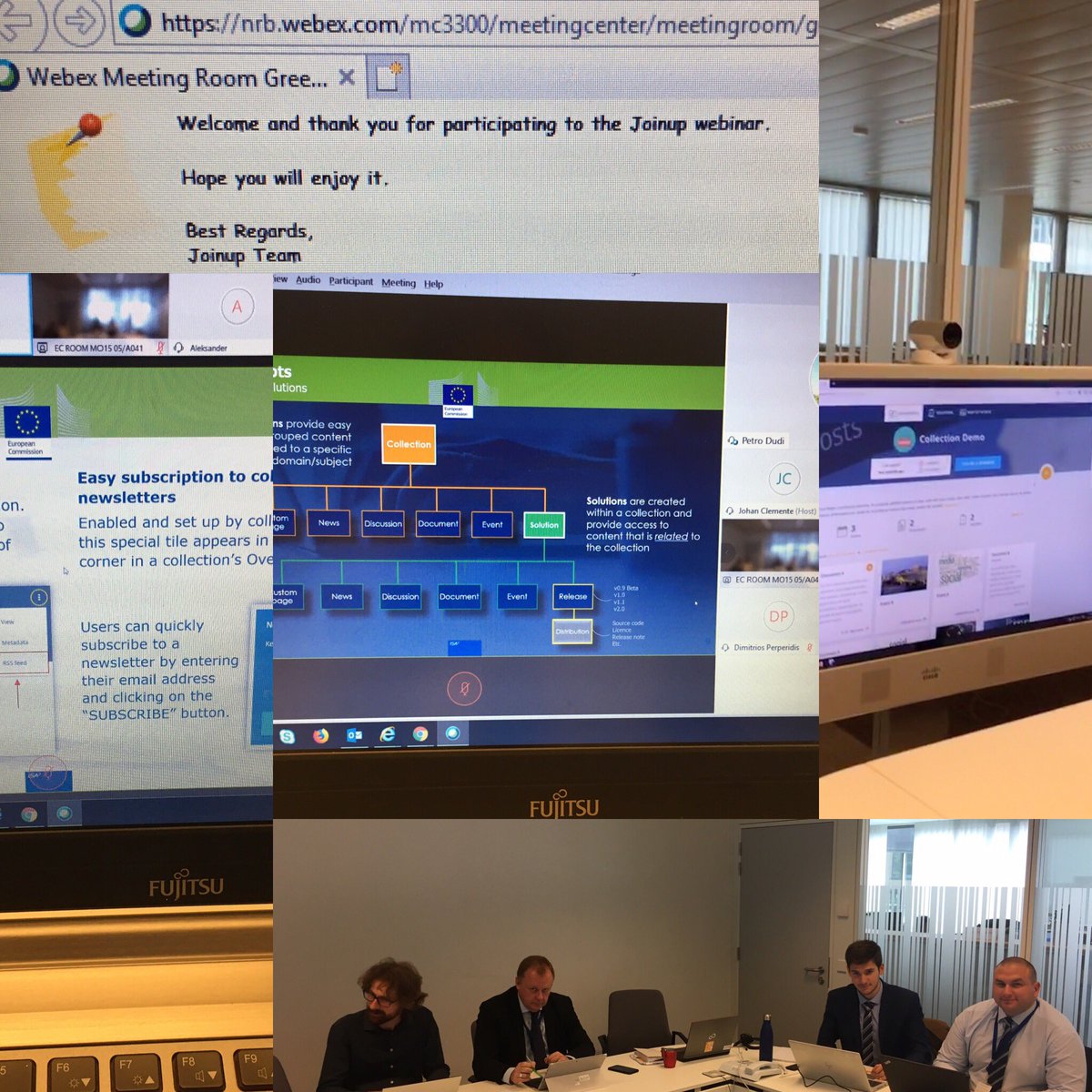 vickalogirou's tweet photo. In progress 💻📲📝« Mastering Joinup to your advantage »
✅background information
✅key concepts
✅guidelines
✅upcoming improvements
#joinupsolutions #github #opensource #egov #interoperability #joinupcollections #repositories #publicadministrations #joinupwebinar #joinupteam https://t.co/nT78g6nBB8