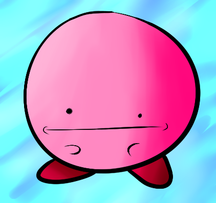 swekzu's tweet photo. kerbeh #kirby #nintendo https://t.co/ySxmRYcaQL