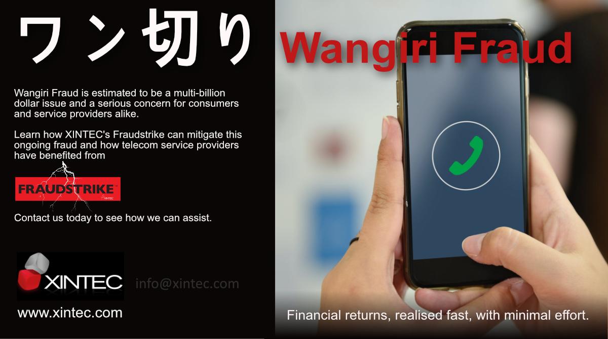 XINTECGlobal's tweet photo. #Wangirifraud can be tackled with the correct tools. See how
#Fraudstrike can support your #telecommunications #business.
https://t.co/Ipgdr9OlEs https://t.co/eyDutNSzJp