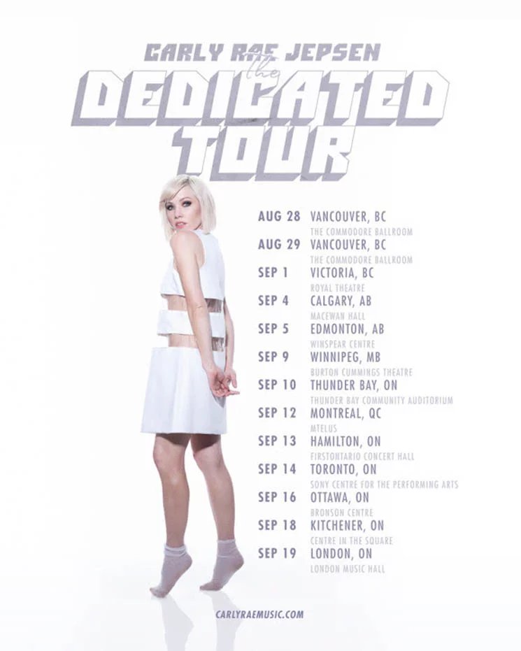 VirginRadioKW's tweet photo. All week we've got tickets to @carlyraejepsen at @Centre_Square Sept 18th! AND $50 to spend at the #Stagshop Call #CashandRae and play #HeadToHead to win!
#ListenLive: https://t.co/jFgQPC3pUC https://t.co/oqZwOhHFZn