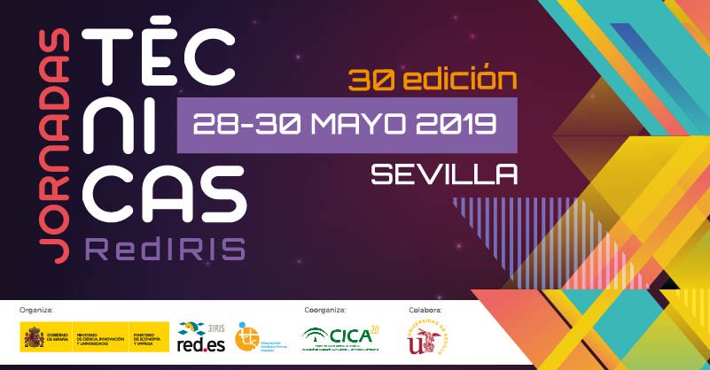 Visionaria25's tweet image. RT sandetel: Desde hoy y hasta el jueves se celebran las #JornadasTécnicas de #RedIRIS 2019, un espacio para debatir, entre otros aspectos, sobre #seguridad y #privacidad, #tecnologías emergentes y Open Science. #RedIRISjt19 cica_es unisevilla RedIRIS_tw…