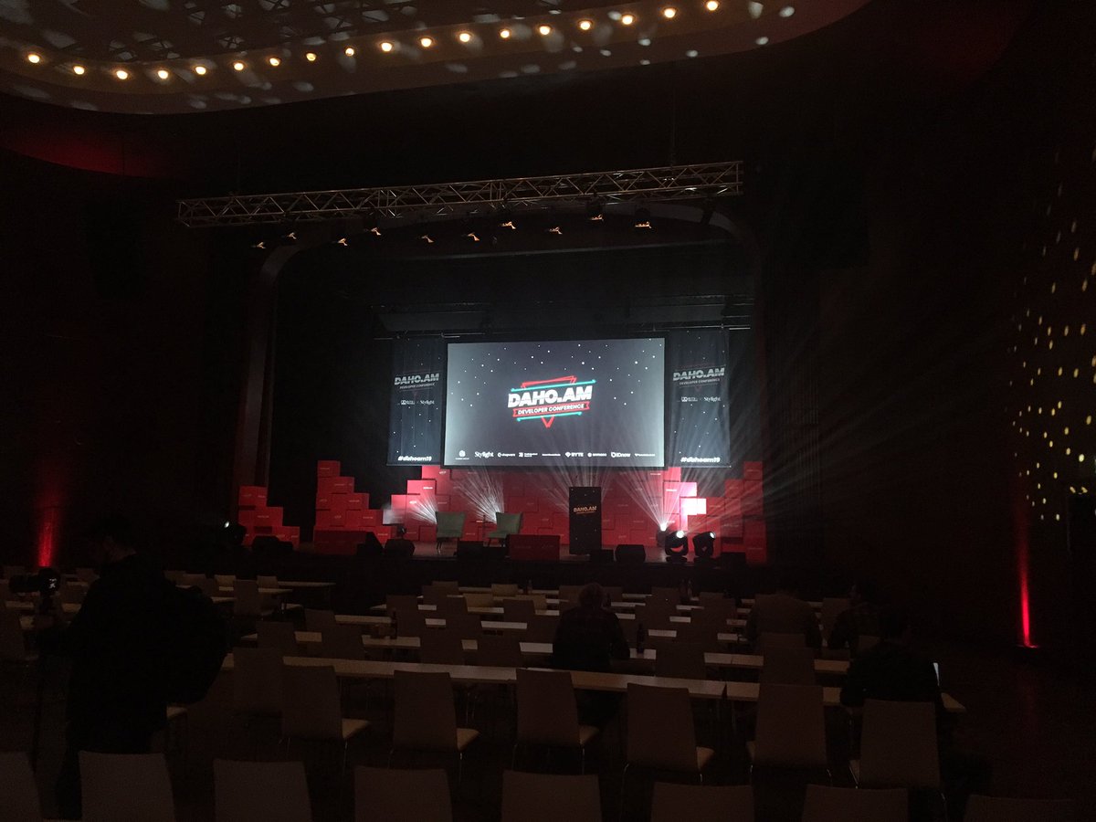 sk_ai's tweet photo. Heyho #dahoam19! Liked the talk from @romefort  #letsmeet https://t.co/gAF6f4fla8