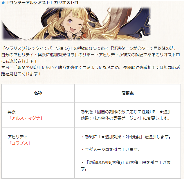 Granblue En Unofficial Support Skill Reworked Now Provides All Turn 8 Effects New Support Skill Light Damage To Party Reduced Based On Number Of Dark Crests Works From Back Line