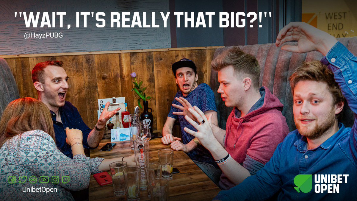 unibetopen's tweet image. Caption competition Winner Number 3! 
#UOLondon #UnibetOpenLondon #ShuffleUpAndTea 
@HayzPUBG @Mista_TV @RaptorDaRaptor