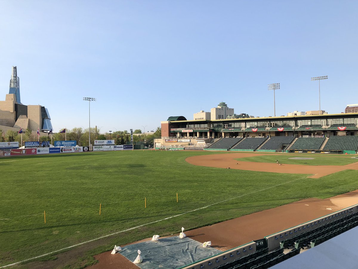 GoldeyesGM's tweet photo. This could be your view at the @Wpg_Goldeyes vs @railcats game tonite. Game time is 7pm. Tickets at the box office or avoid the line by getting yours at https://t.co/68mWe8HOxk. #letsgogoldeyes #craftbeercorner https://t.co/8luRx83bJo