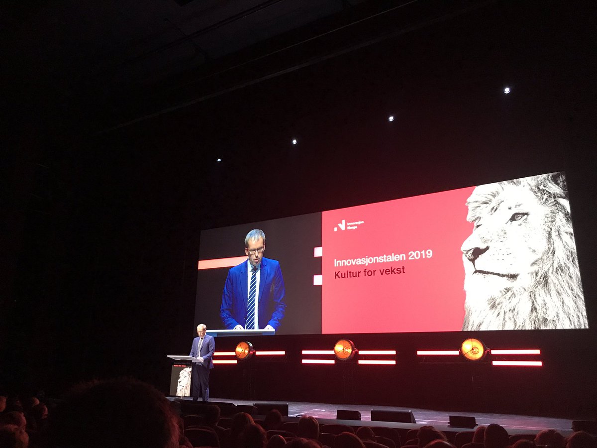 Når hele befolkningen er mindre enn en feilmargin i indisk folketelling, må vi satse internasjonalt! <a href="/HakonHaugli/">Håkon Haugli</a> #innovasjonstalen #eksport