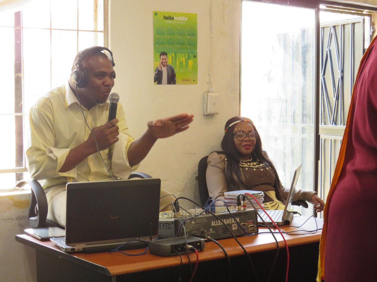 Africa Day celebrated at Sloot FM #AfricaDay