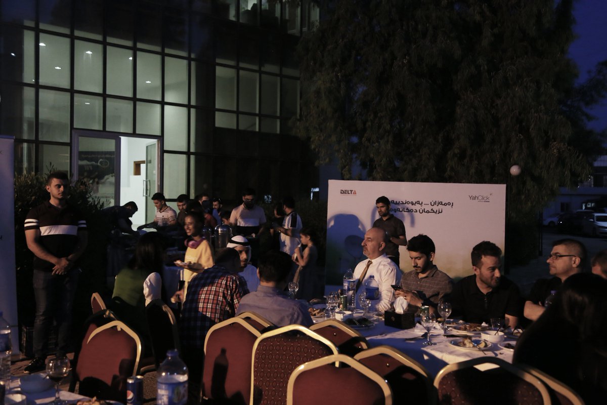 yahclick's tweet photo. In celebration of the holy month of Ramadan, #YahClick hosted an Iftar and inaugurated the 'Connectivity Hub' today at the Social Welfare Orphanage in Erbil. Stay tuned for more. #YahClickConnects #YahClickUnlocks https://t.co/F7TrDvQM6Y