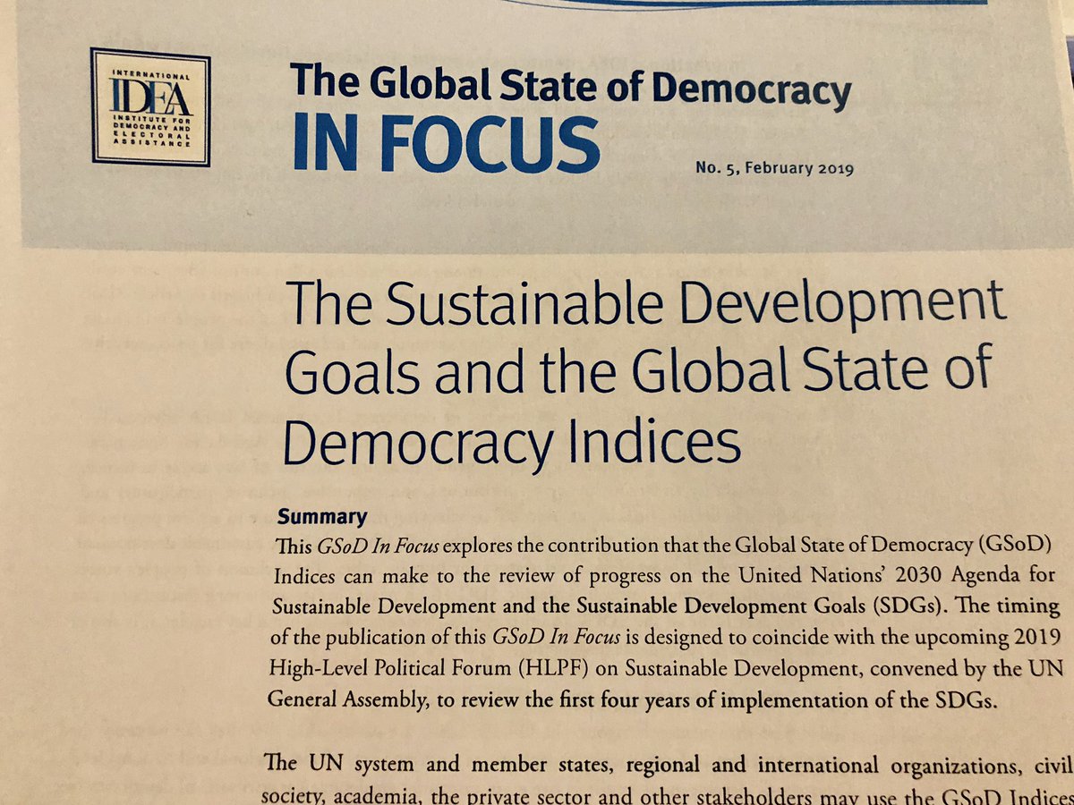 The <a href="/Int_IDEA/">International IDEA</a> #GSoD #indices to feature at the #sdg16 conference  (by <a href="/IDLO/">International Development Law Organization</a> <a href="/ItalyMFA/">Farnesina 🇮🇹</a> <a href="/UNDESA/">UN DESA</a> <a href="/cooperazione_it/">Cooperazione Italiana 🇮🇹</a>) - what is the role of official and unofficial data in monitoring progress of #2030agenda #democracy idea.int/data-tools/too…