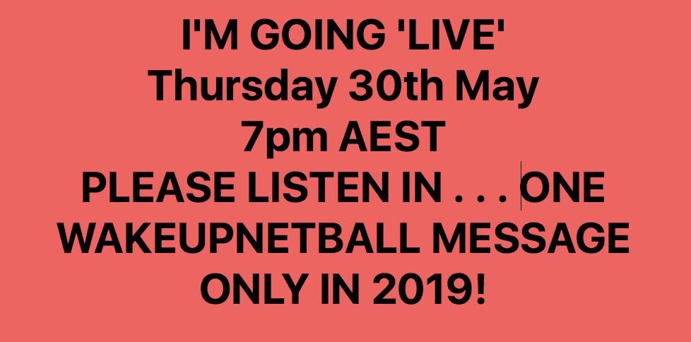 WakeUpNetball tweet media