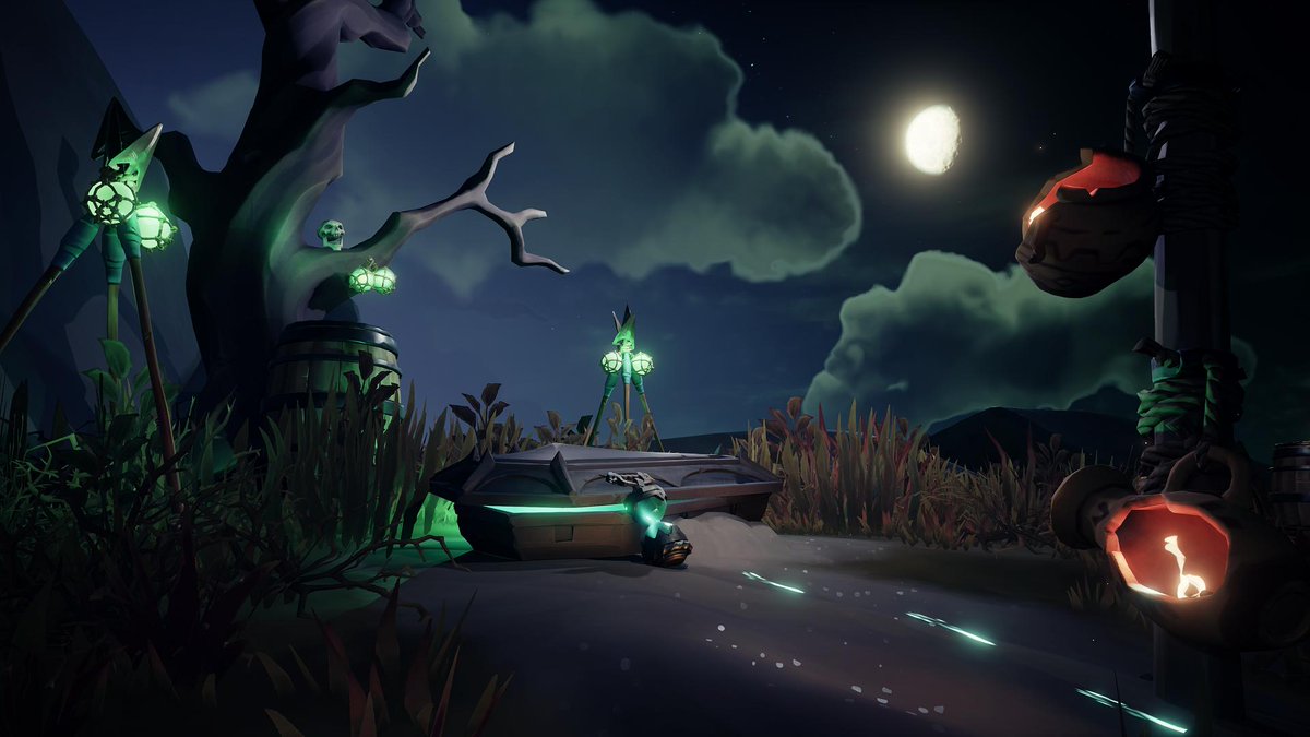 SeaOfThieves's tweet photo. #SeaOfThieves will be offline tomorrow between 10am and 4pm BST as we do server maintenance and issue fixes for the lantern bug in The Fate of the Morningstar and the Kraken not dropping meat. 
Plan your adventures tomorrow accordingly! https://t.co/UyDRY150Eb
