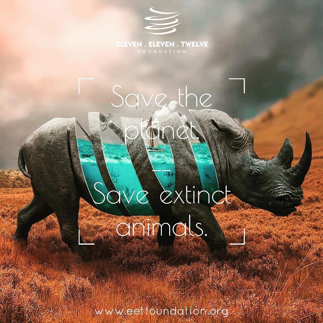 eet_foundation's tweet photo. Let's save the planet and preserve extinct animals. 

#inspirechange #savethearth #saveplanet #oyo #ibadan #environmental #ozone https://t.co/WW5SQMSqKG