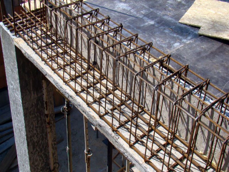 армирование и бетонирование конструкций