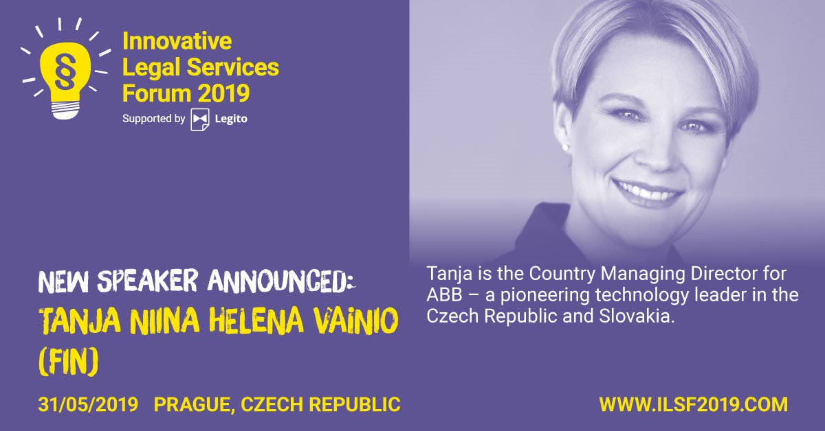 ABBCzech's tweet photo. Is #innovation just about #technology ? How to innovate will speak @VainioTanja CEO @ABBCzech for #ILSF2019 conference in Prague. Join us! @Hospodarky @ABBgroupnews @forumkarlin https://t.co/r4ZlI76gGw