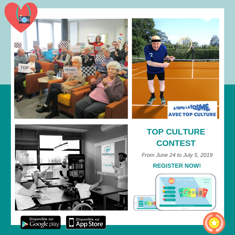 DynseoU's tweet photo. It's time to join 🏆 TOP CULTURE 🏆, our international contest specially made for seniors on tablet and phone. 📱🧠🇺🇸🇨🇦🇫🇷🇨🇭🇧🇪🇱🇺

👉 https://t.co/gYwUVsVc0N

#TopCulture #Contest #CrowdFavoritePrize #SeniorCare #Senior https://t.co/keEoMoAN5g