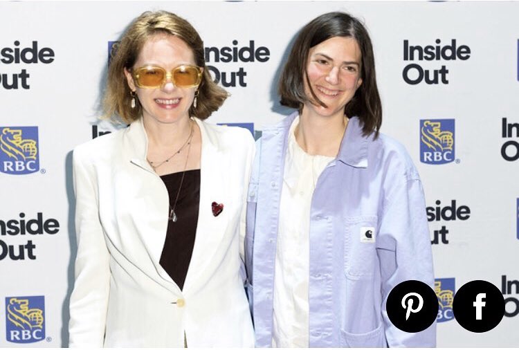 👋 Toronto &amp; @insideoutfestival &amp; all the incredible filmmakers we screened alongside. That was very, very inspiring - &amp; I dressed as a slightly misguided Elton impersonator on the 🌈 carpet which tickled me. #AFamilyAffair 🇨🇦🎬💜 #InsideOut2019 #shortfilm #FilmFestival