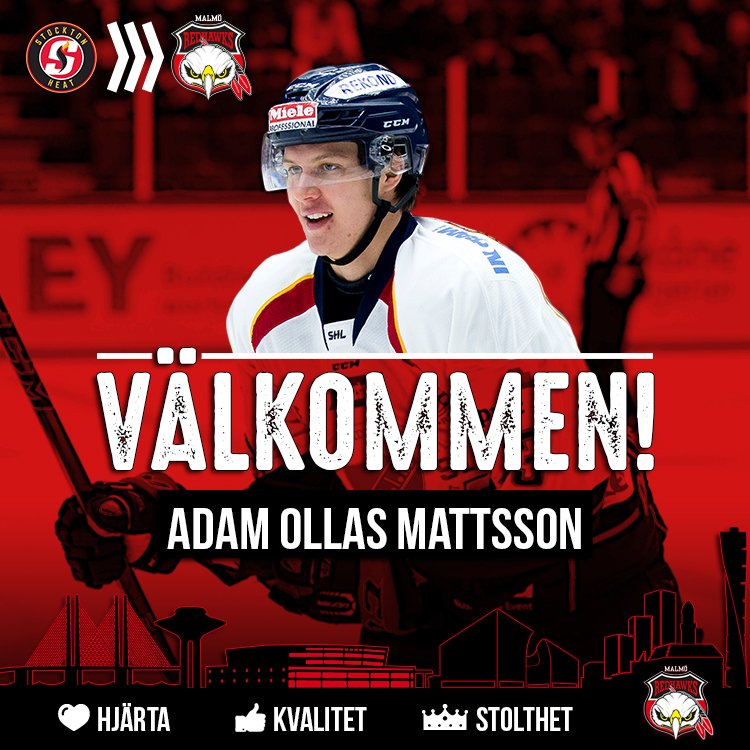 Storvuxen back klar för spel i Redhawks
🗣 "Det ska bli väldigt kul att komma till Malmö och representera Redhawks"

➡️ malmoredhawks.com/article/fpbzaj…
🎟 malmoredhawks.com/sasongskort

#HjärtaKvalitetStolthet #VälkommenAdam
