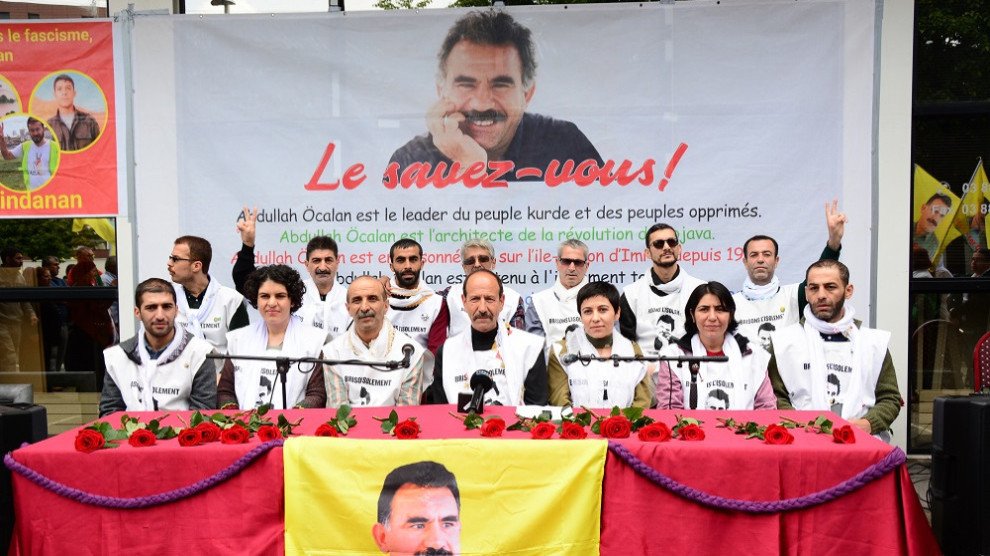 speakupforleyla's tweet photo. Strasbourg hunger strike ended: "Resistance continues" #SpeakUpForLeyla https://t.co/cFE0xaqvdp https://t.co/SStnQepAEx