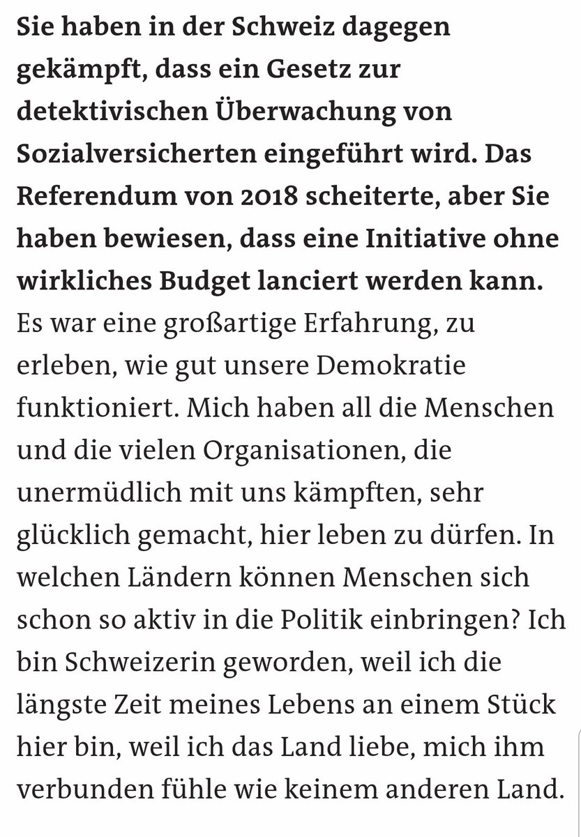 Danke für diese schönen Worte! <a href="/SibylleBerg/">Sibylle Berg</a> 🖤

<a href="/SchenkerSilvia/">Silvia Schenker</a> 
<a href="/dani_graf/">Daniel Graf 🚀</a> 
<a href="/DimitriRougy/">Dimitri Rougy</a> 
@ninorussano 
<a href="/ArjunaBrutsch/">Arjuna Brütsch</a> 
<a href="/PhilipStolkin/">Philip Stolkin</a> 

freitag.de/autoren/der-fr…