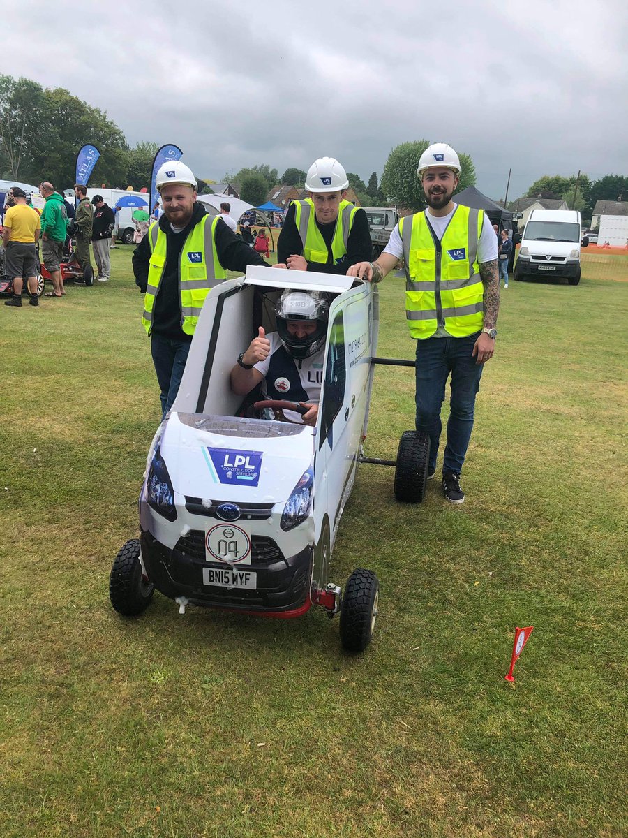 LPLconstruction's tweet photo. Thank you to every one that came to support us on Sunday at the Great Dunmow soap box race. #GreatDunmowRT #GreatDunmowSoapboxRace https://t.co/htgO8oEALM