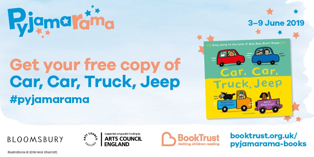 BristolLibrary's tweet photo. It's #NationalBookstartWeek 
3rd -9th of June. It's now themed #Pyjamarama. Bring your favourite bedtime toy or teddy to your local libraries story time or baby bounce next week, have some fun and receive a free book! 
@LitWorks 
@Booktrust 
@BristolFIS 
@MumsnetBristol https://t.co/wDCGkRO0Hs