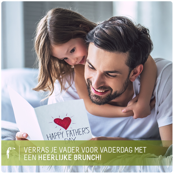 Voor alle lieve, stoere vaders! Zondag 16 juni is dé dag om je vader in het zonnetje te zetten. 😁😎

Reserveer met het hele gezin voor de Vaderdagbrunch 👉 bit.ly/2HK0A2d