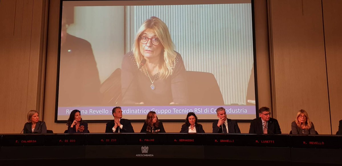 . <a href="/ros_revello/">rossana revello</a> "#Goal8, #Goal9 e #Goal10: centrali nel lavoro di <a href="/Confindustria/">Confindustria</a> per promuovere cultura della sostenibilità.  La nostra responsabilità si traduce in azione e concretezza, ad es. aiutando le piccole imprese nella catena di fornitura. #FestivalSviluppoSostenibile