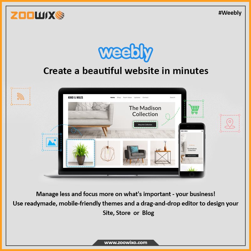 zoowixo's tweet photo. Looking for the best website builder software? #Weebly is a platform that lets people easily create a unique #website, #blog compatible with every device ….., and unlimited web #hosting and #domain services. https://t.co/kM7uS4E3Ef
#Zooneto
#Zoowixo https://t.co/IQeMDgcfMv