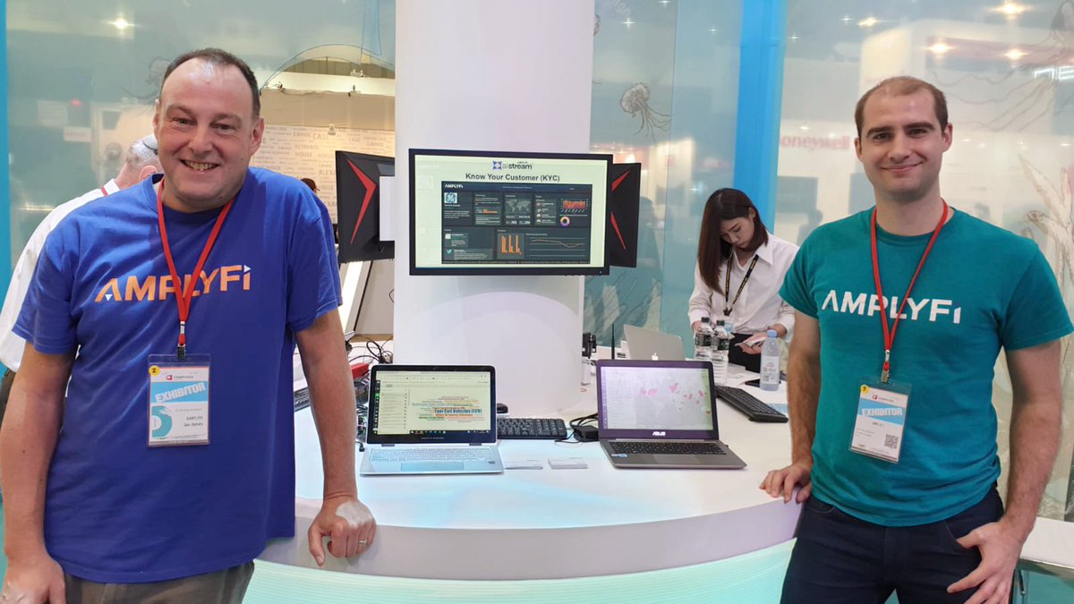 AMPLYFItech's tweet photo. @AMPLYFItech is thrilled to be in Taipei to showcase its technology during #COMPUTEX2019, thank you to @Garageplusepoch for having us ! 😌
#StartupGlobalProgram #Taipei #Tech #AI #bigdata #iot https://t.co/As9Ttpzs8P