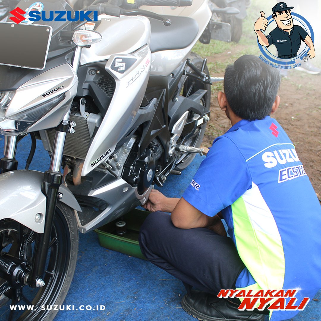 Bro, buat kalian yang melakukan perjalanan mudik gak perlu khawatir apabila terjadi hal yang tidak diinginkan saat perjalanan. Karena Suzuki menyediakan Bengkel Siaga yang beroprasi selama 24 jam &amp; tersebar di 15 titik yang berada di Pulau Jawa

#NyalakanNyali #SuzukiTemanRamadan