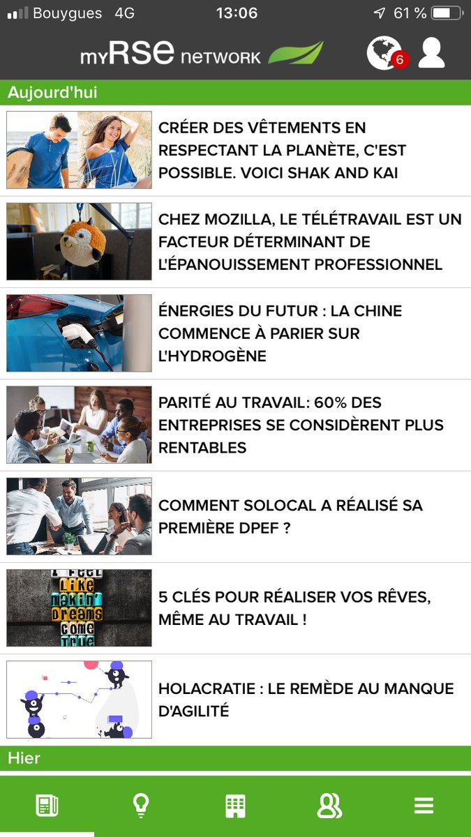 myRSE_Network's tweet photo. Aujourd'hui au sommaire de @myRSE_Network : la parité au travail est rentable, s'épanouir au travail en réalisant ses rêves, le télétravail par Mozilla, une jeune marque de mode engagée, réaliser sa 1ère DPEF, et devenir agile grâce à l'holacratie... Enjoy ! https://t.co/HRDSlHwzX9