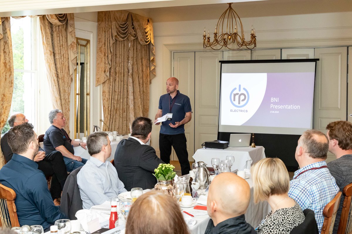 A few weeks ago René from <a href="/rpelectrics/">R.P. Electrics Ltd.</a> gave a presentation showing both Domestic &amp; Commercial projects that varied in scale hugely. Fully qualified they can handle changing a plug to a complete office block rewire. Contact René on:
Mob: 07738 416434
rpelectrics.com
