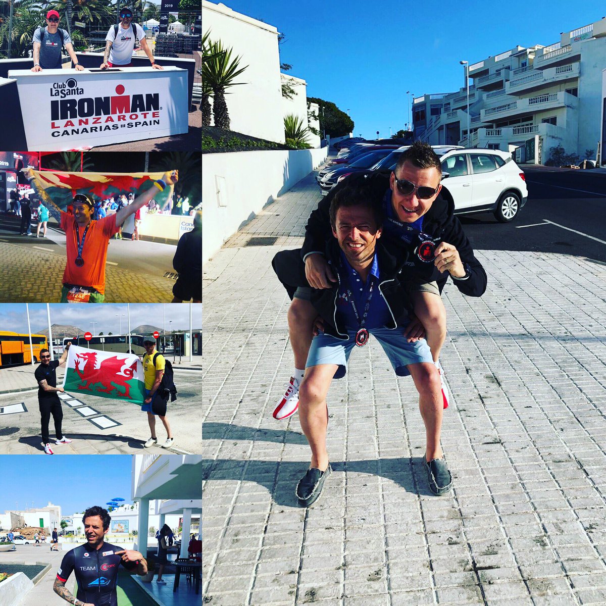 Amazing effort from 2 teamCranc athletes ! Representing <a href="/IRONMANtri/">IRONMAN Triathlon</a> in Lanzarote <a href="/HeathwoodSwim/">Heathwood swim - Cardiff</a> <a href="/FireRiteUK/">FireRite</a>       Great work gents 👊🏻