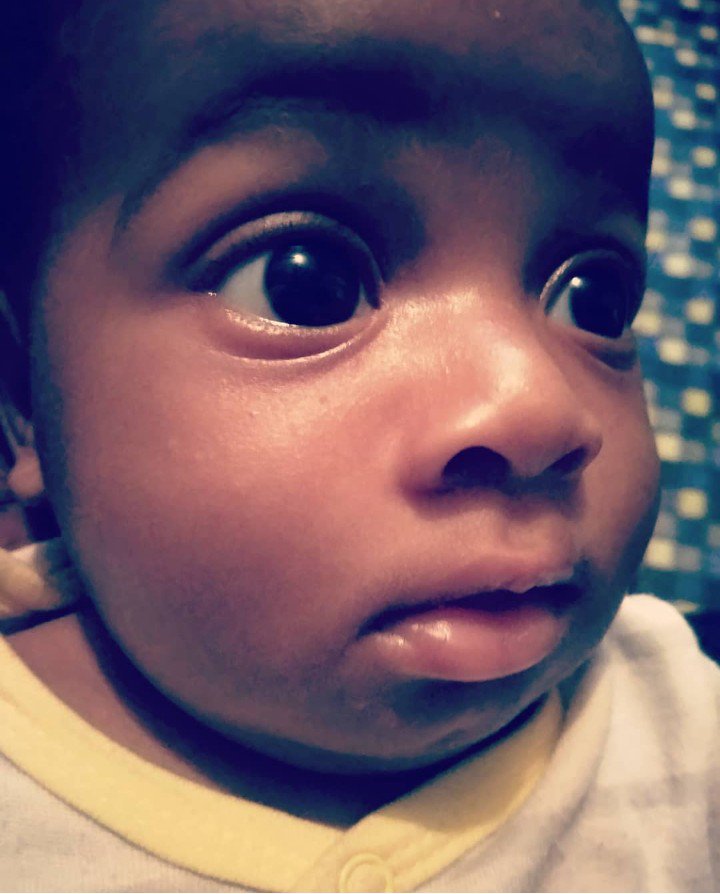 Bl3knaija01v's tweet photo. Y'all meet #Demilade,my 3months old sonπ https://t.co/QDQkgAeLGq