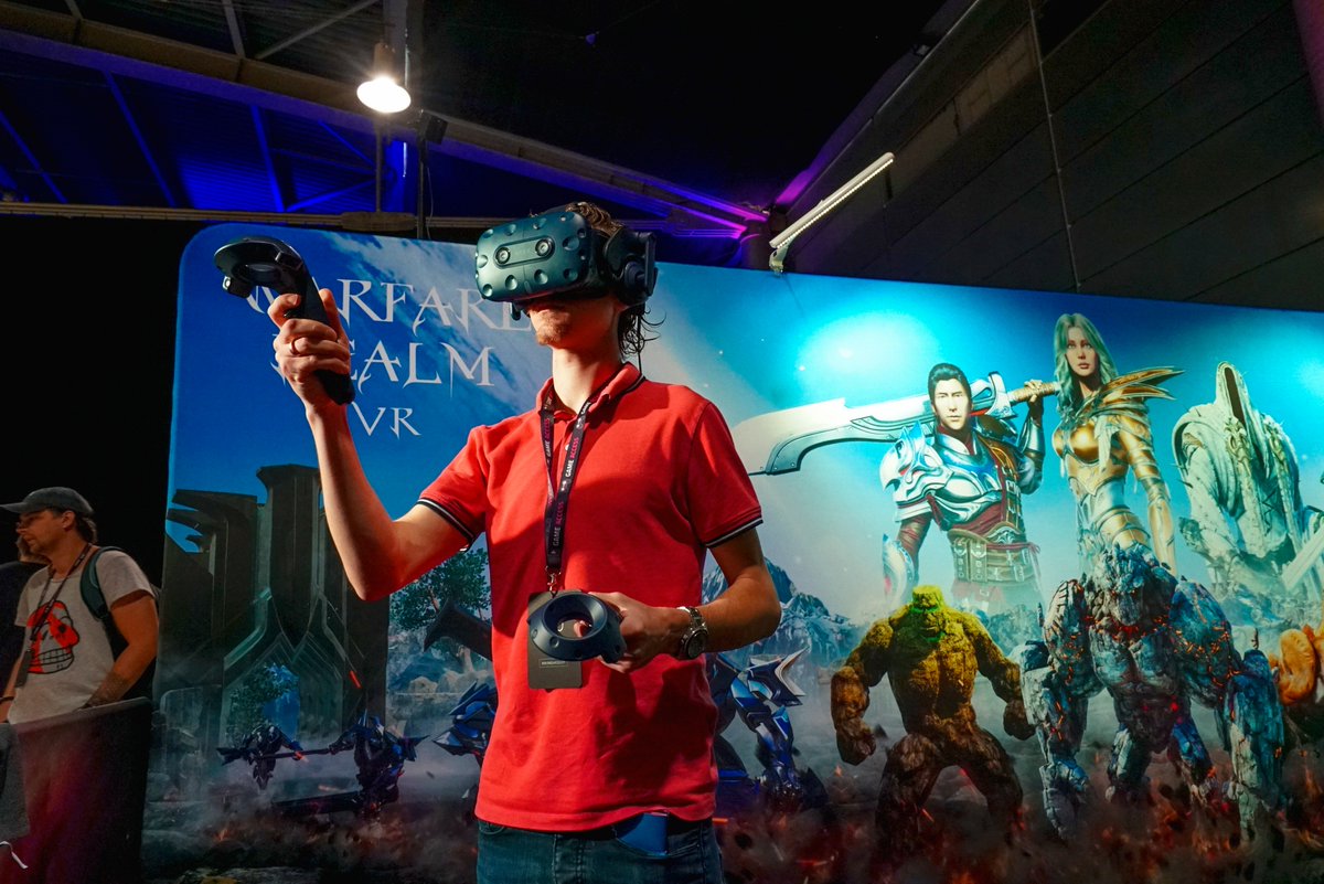 ArviVR's tweet photo. Some photos from @GameAccessConf 2019!
@arvilab_games 
Our website: https://t.co/Bdqnzc2zvi   
#vr #escaperoom #vrescaperoom #vrgames #htcvive https://t.co/bAXj21vHxw