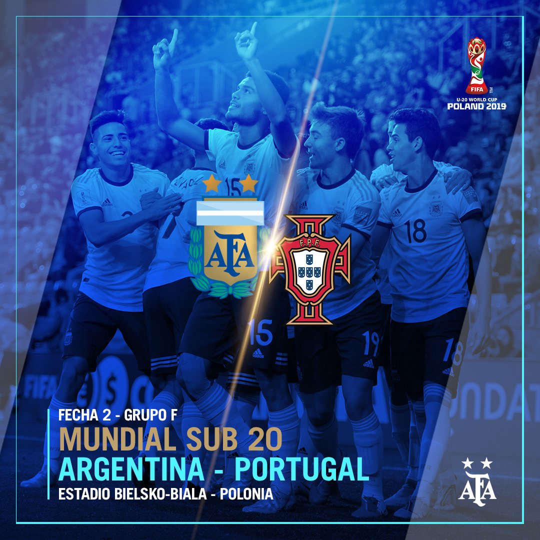 Llegó el día! #MundialSub20 
🇦🇷 ARGENTINA vs PORTUGAL 🇵🇹
📺Miralo en VIVO desde las 12.50 por la pantalla de Acequia! 📺
📺 acequia.tv 📺 Canal 29.1 TDA 📺