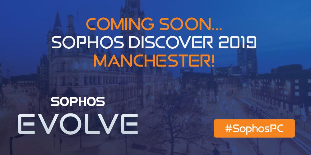 SophosPartners's tweet image. Hey, #Manchester... We can&apos;t wait to see you at the #SophosPC!