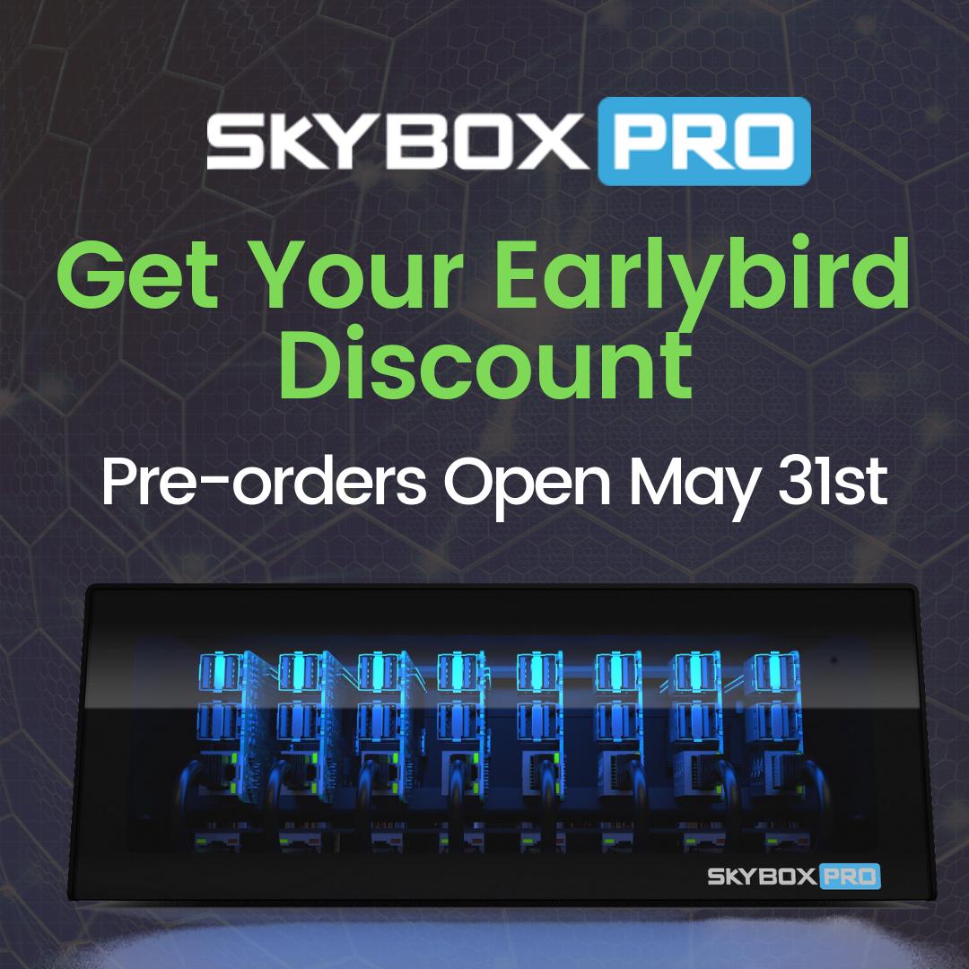 skybox_pro's tweet photo. We're making it easy to connect to the Skywire network. Get the earlybird discount here: https://t.co/aQsXTvWsq0 #blockchain #cryptocurrency #crypto #cryptocurrencies #cryptomining #cryptolife #skyboxpro https://t.co/yA96beOfXB