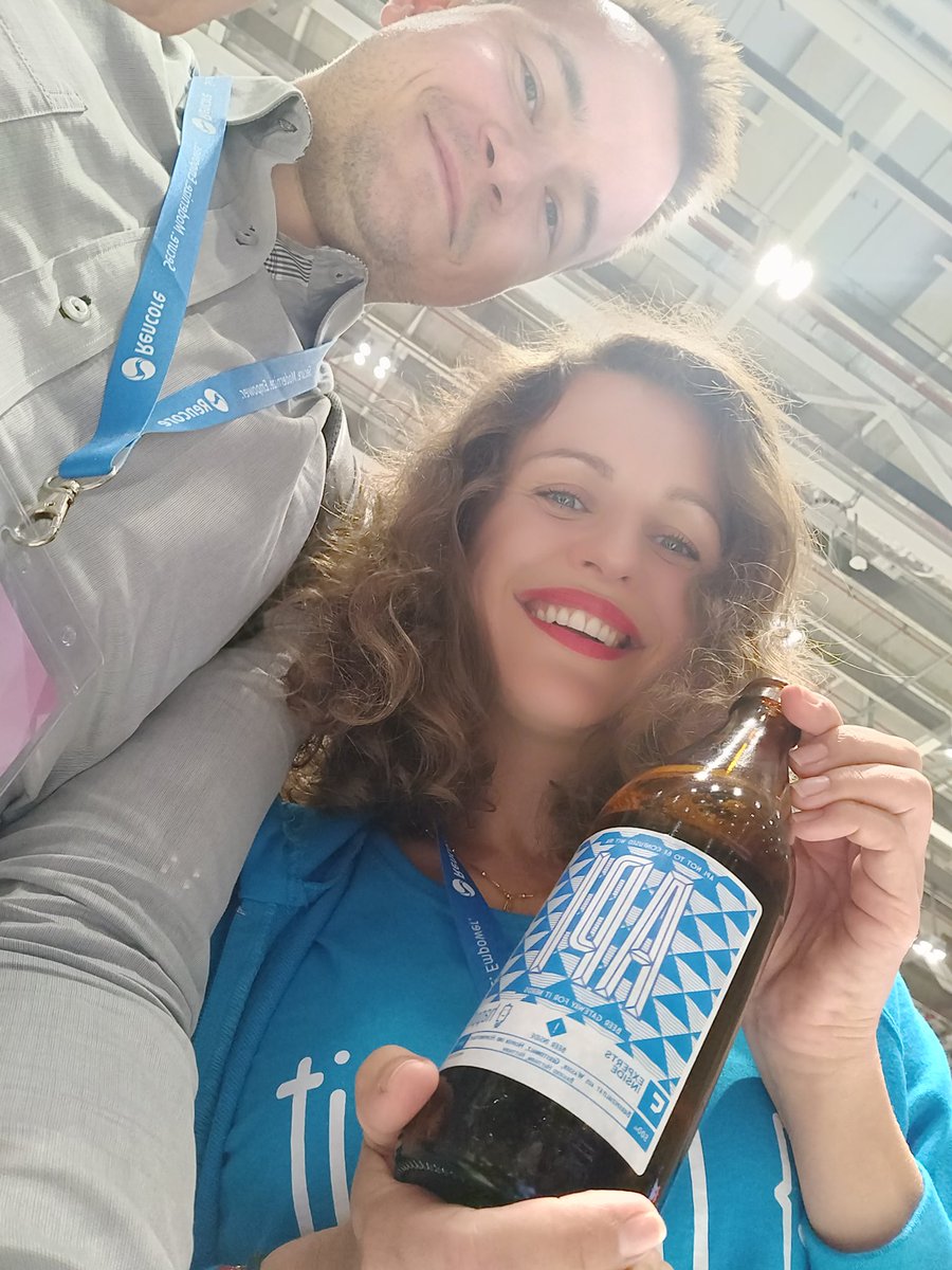 #API beer from <a href="/happitcom/">Happit</a> 🥰 a lot of fun during #collabsummit 😆