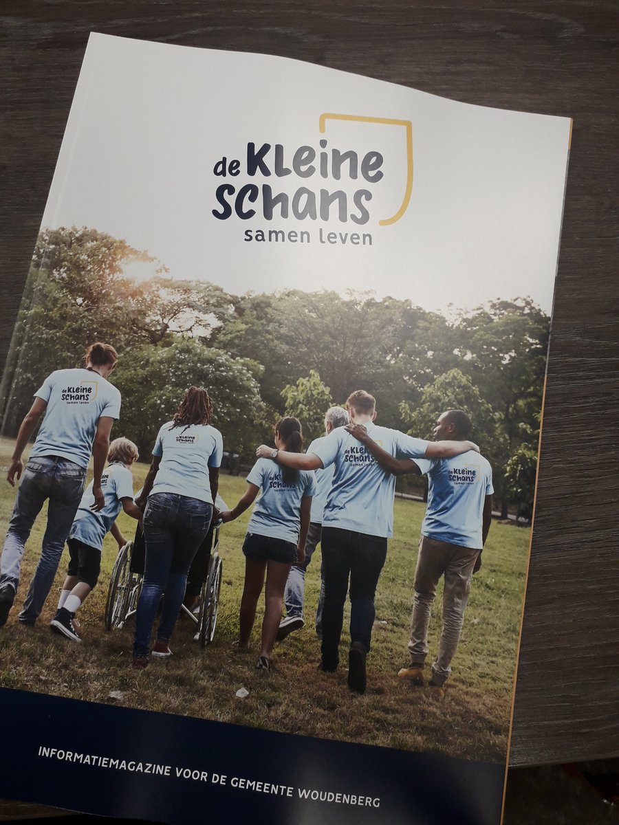Super trots op het eindresultaat, het eerste informatiemagazine voor de gemeente Woudenberg. Volgende week huis aan huis verspreid in Woudenberg, nu al op te halen aan de balie van de Kleine Schans!