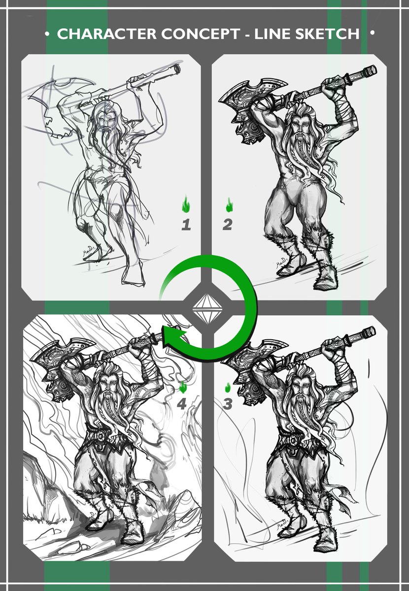 MaruMADDESIGN1's tweet photo. Character design line - work in progress💬✍️⚔️OPEN FOR ART COMMISSIONS/PM ME #digitalart #DungeonsandDragons #howismade #tutorials #twitchgirls #sketching #dwarven #characterdesign #characterart #ArtisticTuesday #digitalsketching #ArtistOnTwitter #fantasyart #digitalworkplace https://t.co/EQcDNWBc3S