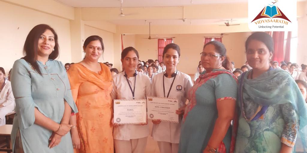 Vidyasaarathi's tweet photo. MPCL Scholarship award ceremony at Lord Mahavir Nursing College, Himachal Pradesh.
#Nursing #NursingScholarships #EducationForEveryone #InitiativeForCause #Vidyasaarathi #Scholarships #MPCL https://t.co/Bn1b0SuM2w