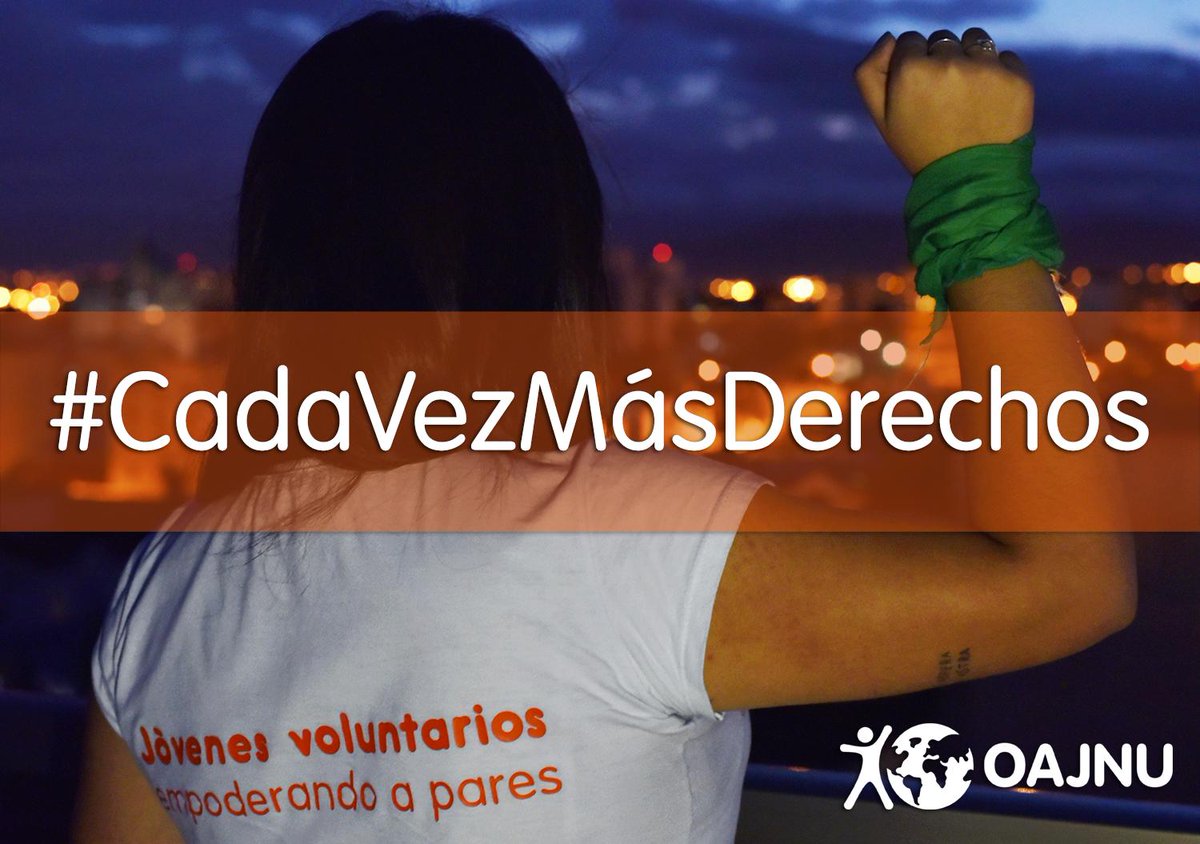 oajnu's tweet photo. Hoy se presenta ante el Congreso de la Nación el nuevo proyecto de ley de interrupción voluntaria del embarazo (IVE), y desde OAJNU queremos acompañar esta lucha que impulsa la juventud, que está construyendo un mundo más libre, democrático e inclusivo.  #QueSeaLey https://t.co/ZpxrCj32qq