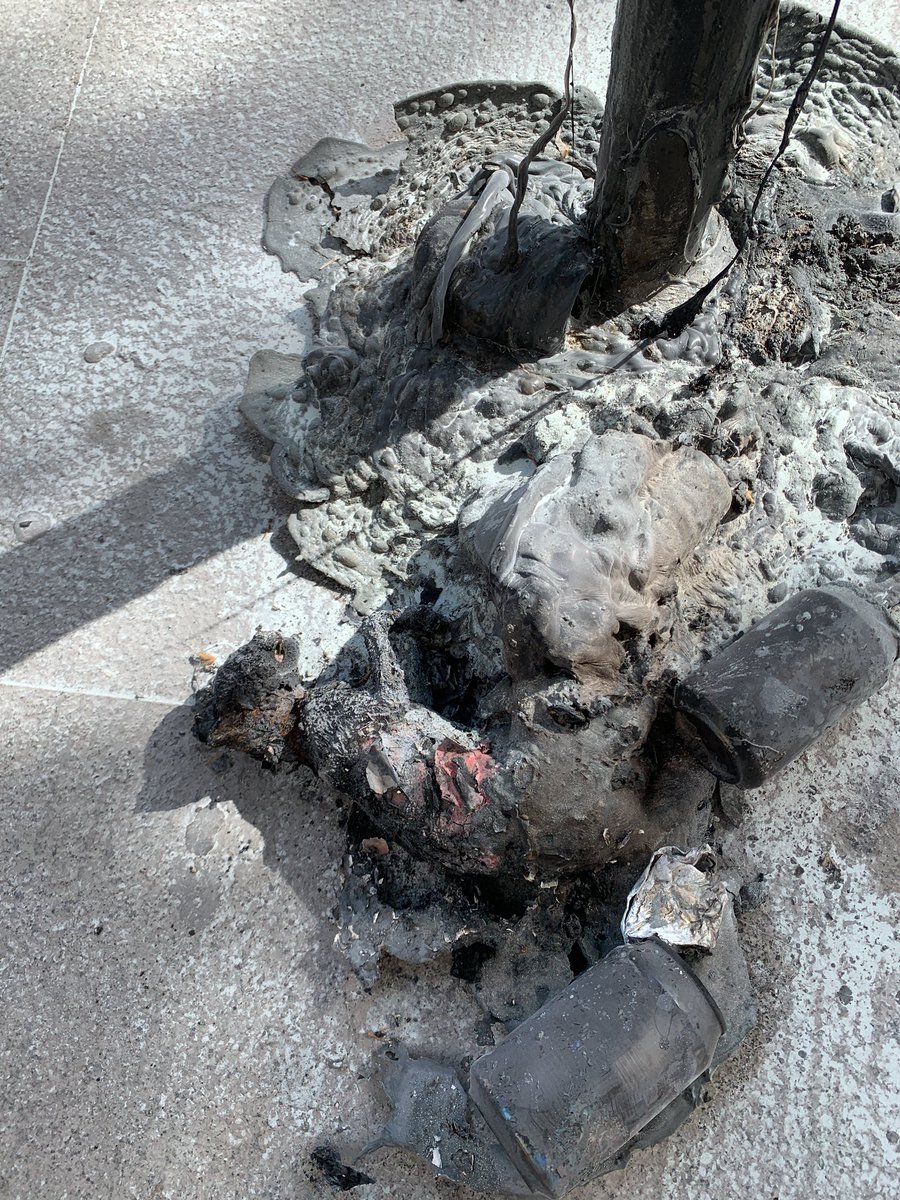 Esta imagen no puede quedar impune. Queman un gato en una papelera de Jaén. 

¡Acorralemos a los maltratadores de animales endureciendo las penas por maltrato animal! Para que esto no vuelva a repetirse.