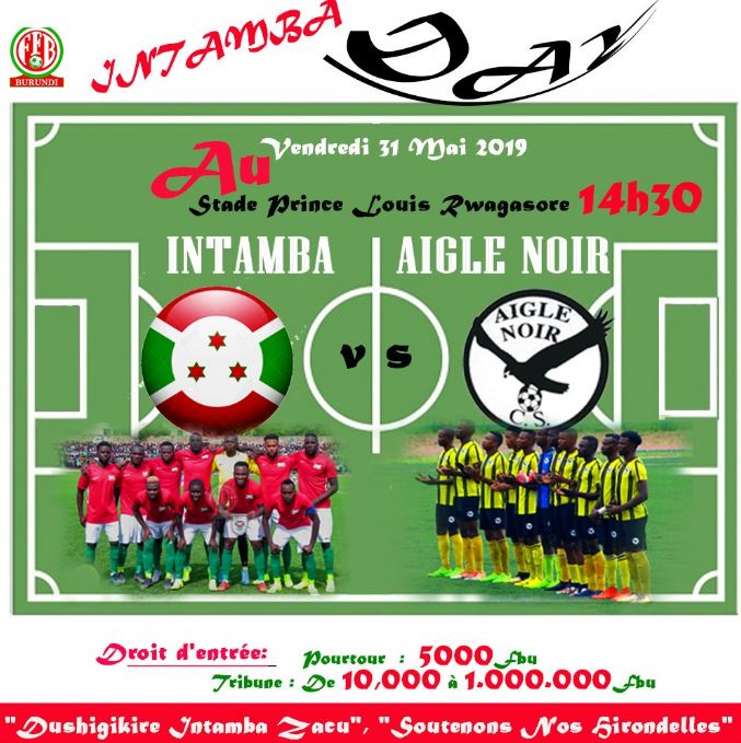 BurundiNet1's tweet photo. #Burundi A l’occasion de #IntambaDay différents artistes entre autres Natacha Lanamba Labamba, #VICHOU de #Peace_and_Love le club Culturel #Amagaba seront au rendez-vous pour agrémenter les cérémonies.
#SoutenonsNosHirondelle #DushigikireIntambaZacu #AFCON2019 https://t.co/KfJ5312LhA