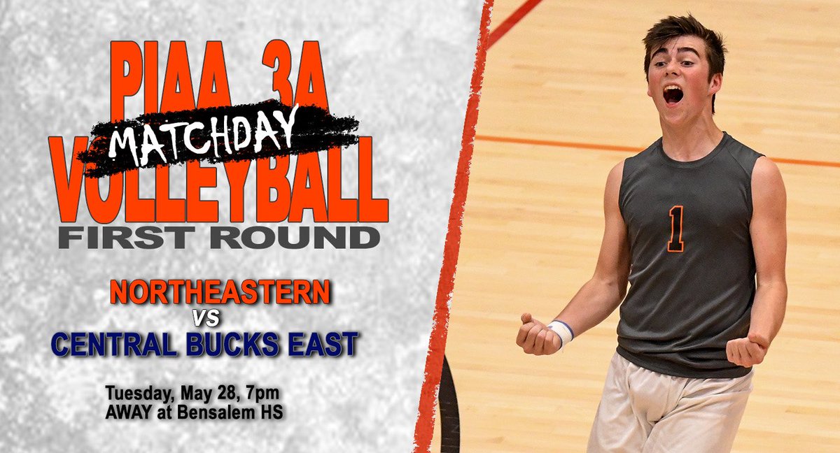 MATCHDAY! PIAA 3A Volleyball
Tuesday, May 28 7pm at Bensalem HS
<a href="/NESD/">Northeastern Bobcats</a> <a href="/j_eisenhart00/">Jaco</a> <a href="/alexcfinch7/">finch</a> <a href="/Jaredfurst/">Jared Furst</a> <a href="/austintrichard1/">Austin Richards</a> <a href="/Trip__Williams/">Kyle Williams</a> @ndotwilson <a href="/robbywolfgang16/">Robby</a> @rwolfgang3 <a href="/jarentz4/">Jodi Arentz</a> <a href="/drstaceysidle/">Stacey Sidle</a> <a href="/drrandipayne/">Randi Payne</a> @LemenRon <a href="/Eggrosss/">Evan Gross</a> <a href="/ToddFox43/">Todd Sadowski</a> <a href="/Racheltpa/">Rachel Thompson</a> <a href="/wilsont614/">Teresa Wilson</a>